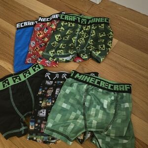 4t - Minecraft Themed Boys Boxer Briefs Set